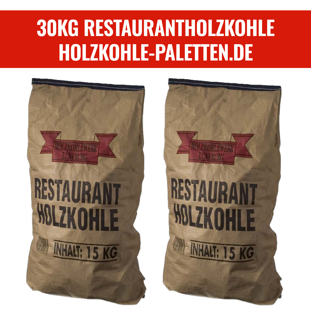 30 Kilogramm Restaurantholzkohle kaufen