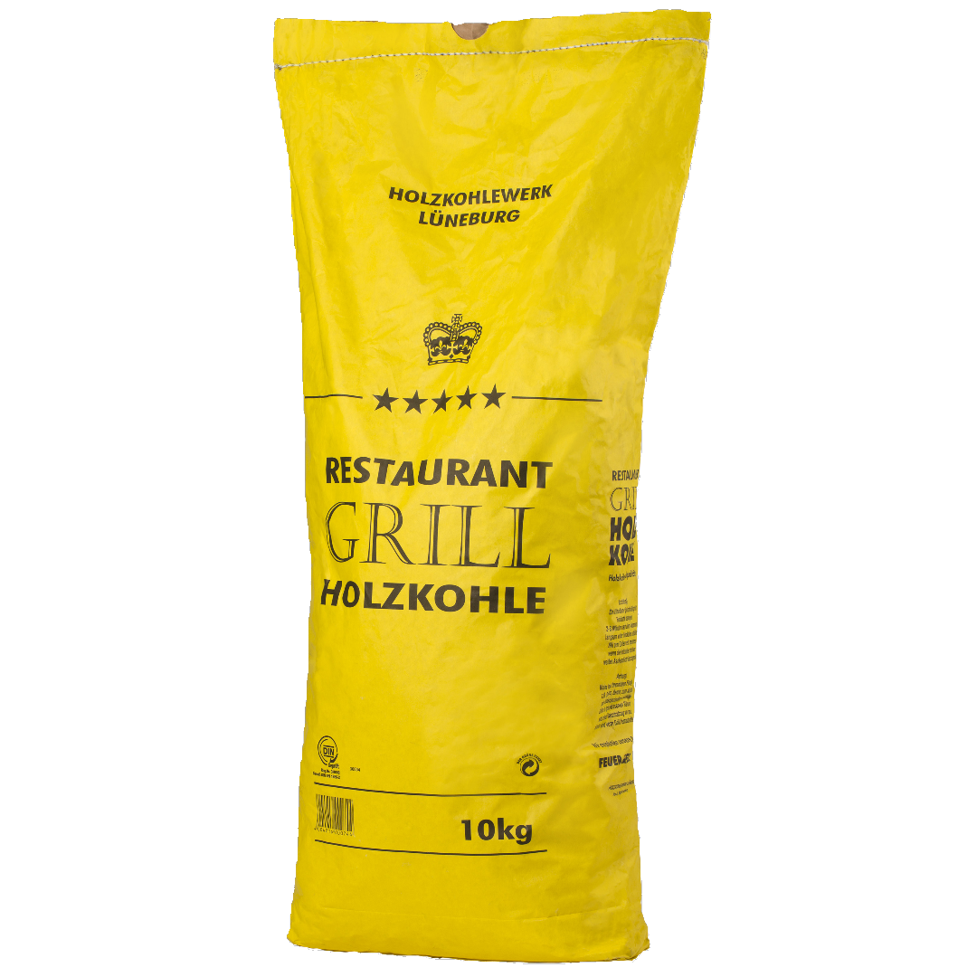 10 kg Sack Restaurantholzkohle Grillkohle – Premium-Holzkohle für Restaurantgrills und BBQs
