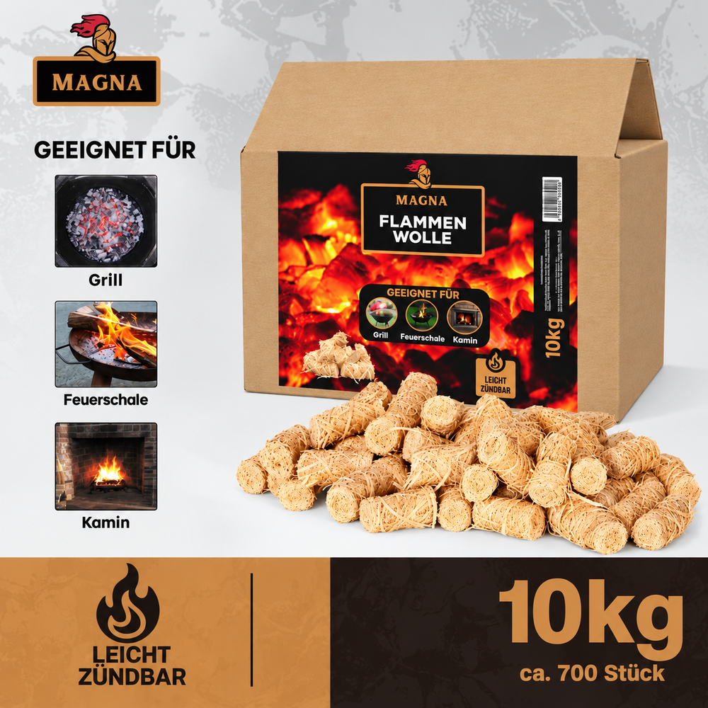 Grillanzünder | Holzwolle Anzünder