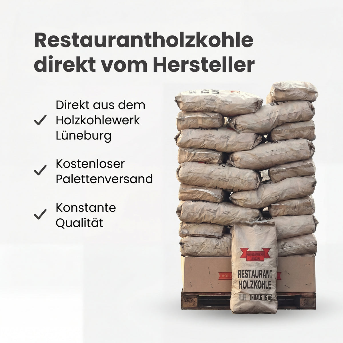 Lübzer Restaurant Holzkohle 15 Kg Grillkohle - PEHFP Lübzer Restaurant Holzkohle 15 Kg Grillkohle - PEHFP