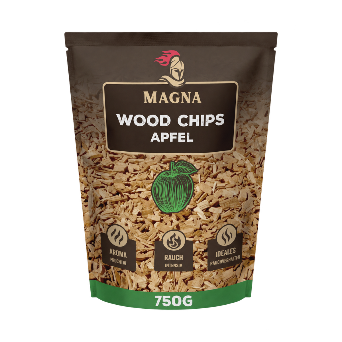Magna Wood Chips Apfel – 100 % natürliche, vielseitige Holzspäne für ideales Räuchern und ein einzigartiges Grillerlebnis
